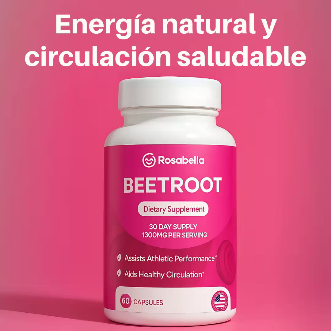 Rosabella Beetroot Mejora la circulación y la presión arterial
