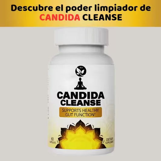 Candida Cleanse® Cápsulas que reducen antojos, hinchazón y fatiga