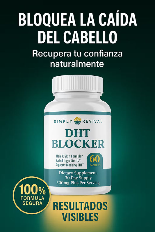 DHT BLOCKER💎FRENA LA CAIDA Y ESTIMULA EL CRECIMIENTO DEL CABELLO👑