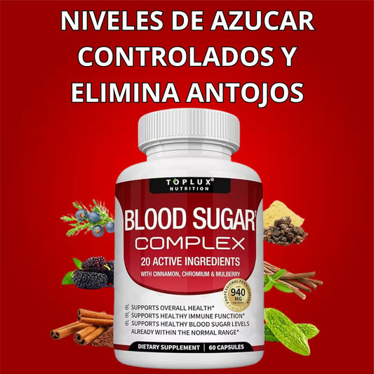Blood Sugar ®️Apoya niveles saludables de azúcar en sangre